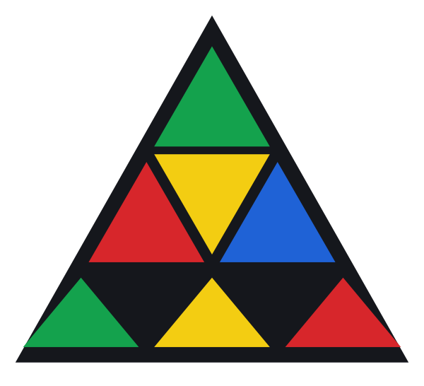 Pyraminx, il rompicapo a forma di piramide