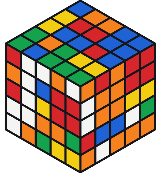 Cubo di Rubik 5×5 mescolato