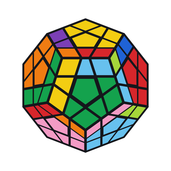 Un Megaminx mescolato